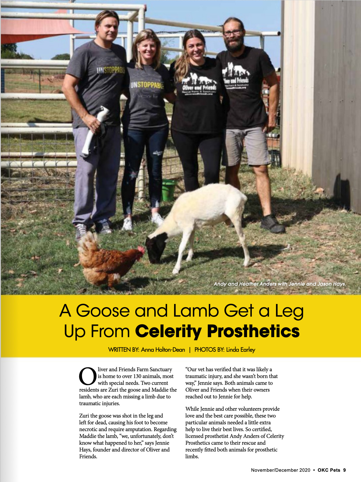 animal prosthetics article
